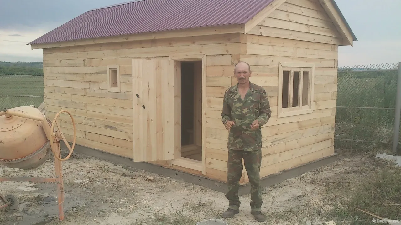Визуальное руководство по: строительство бани своими руками